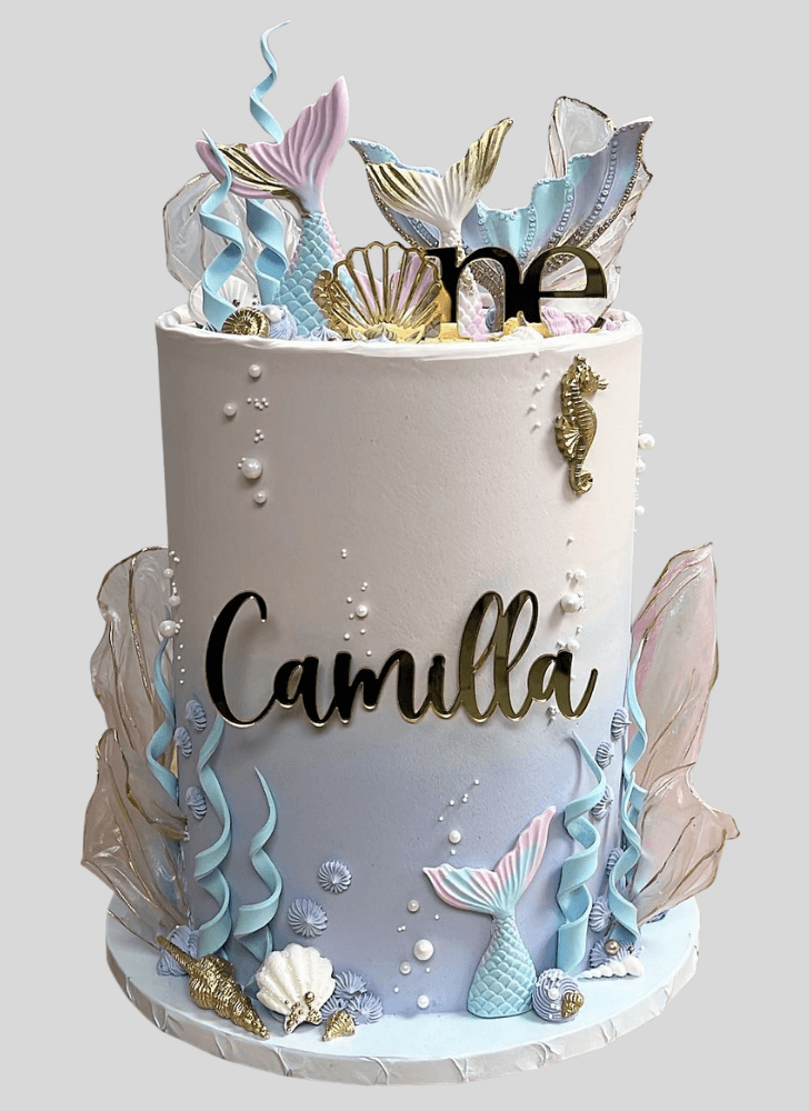 Comely Mermaid Cake