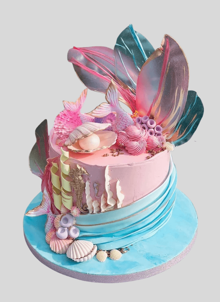 Delightful Mermaid Cake