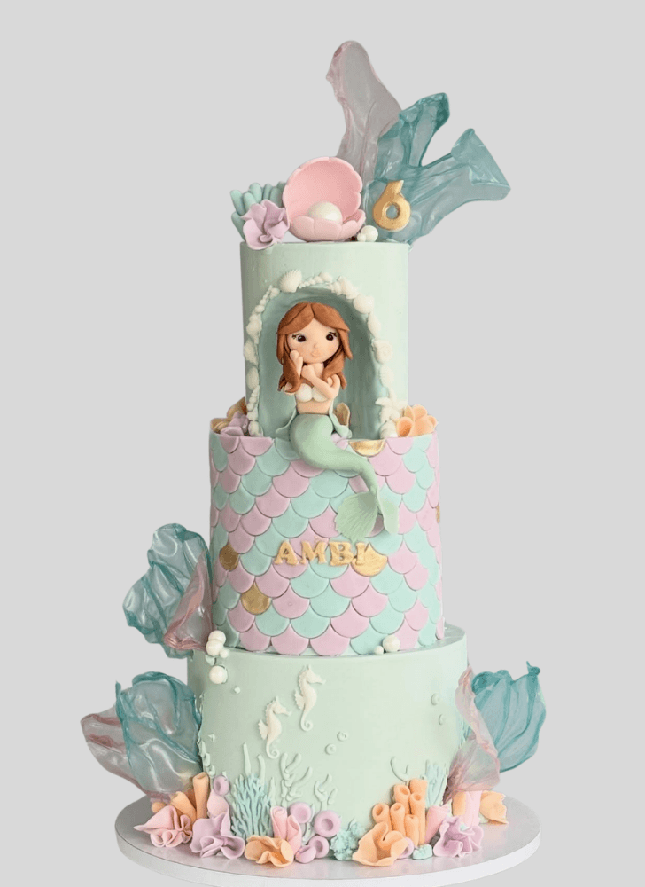 Enticing Mermaid Cake
