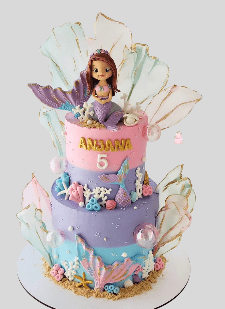 Exquisite Mermaid Cake