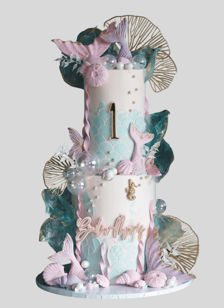 Fascinating Mermaid Cake