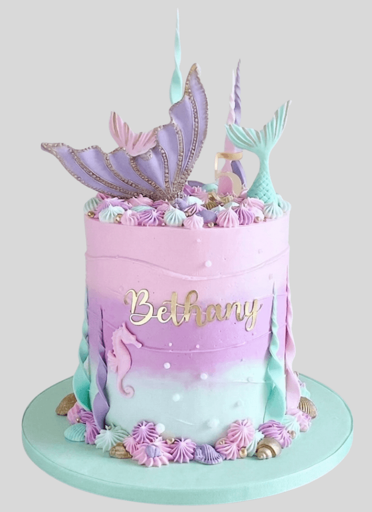 Graceful Mermaid Cake