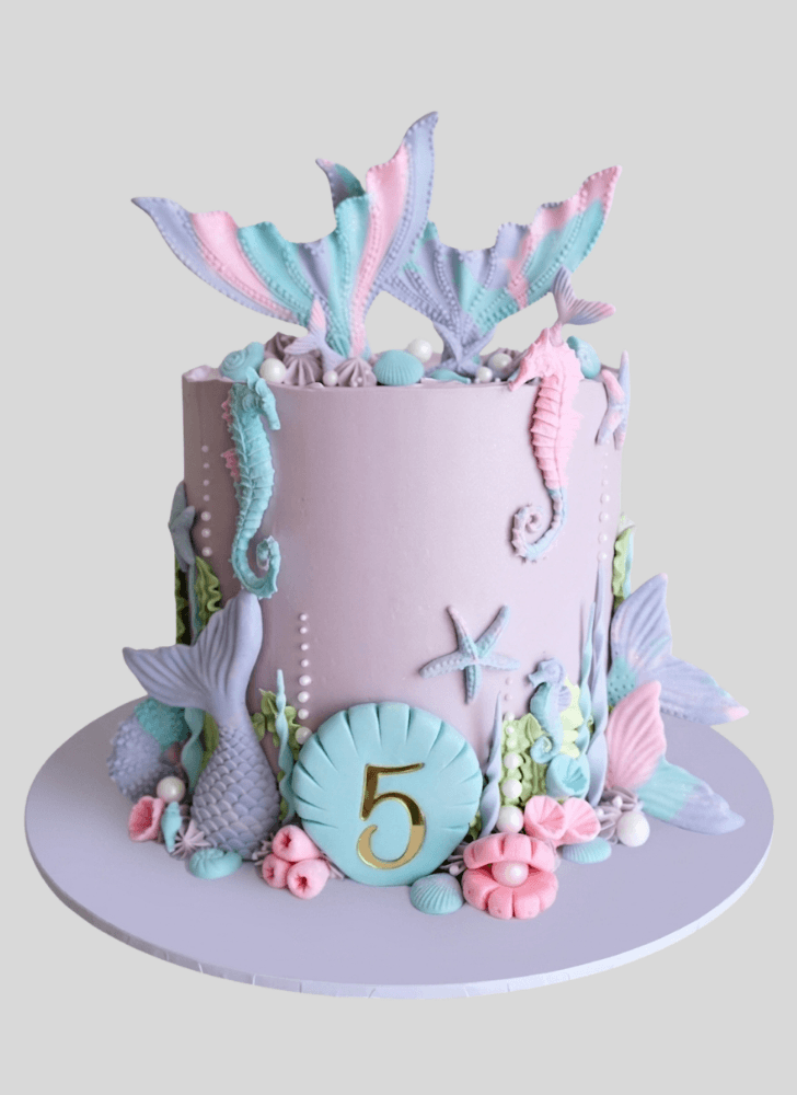 Handsome Mermaid Cake