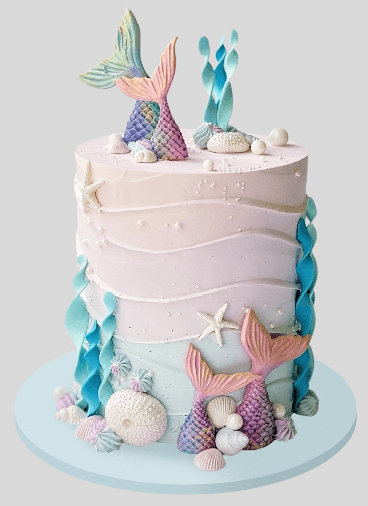 Magnetic Mermaid Cake