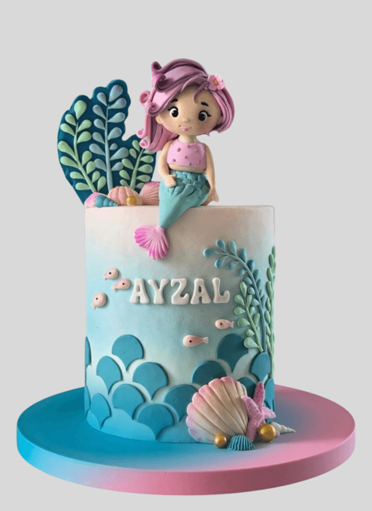 Mesmeric Mermaid Cake