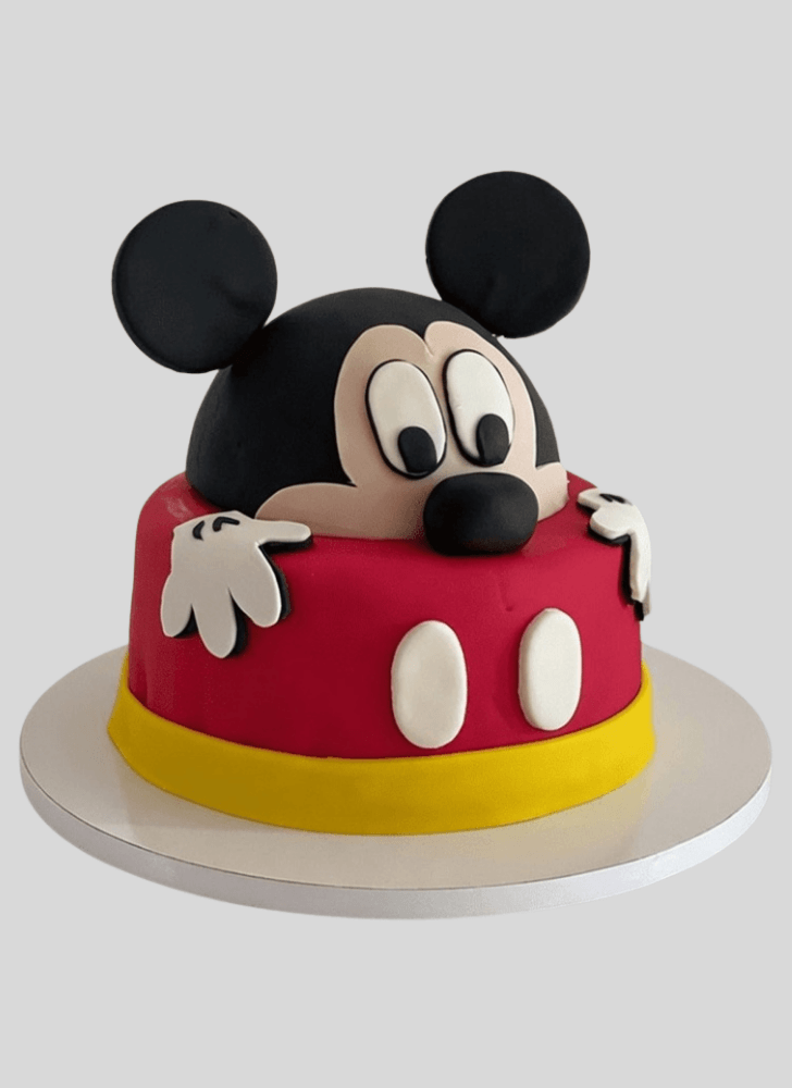 Admirable Micky Mouse Cake Design