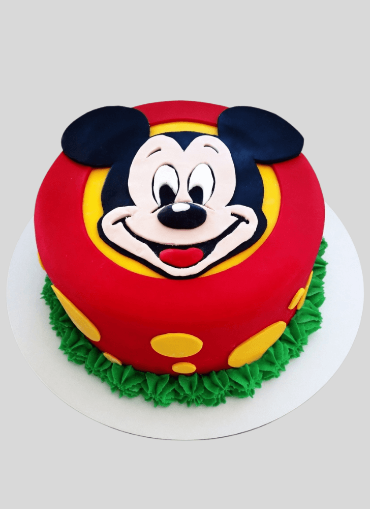 Captivating Micky Mouse Cake