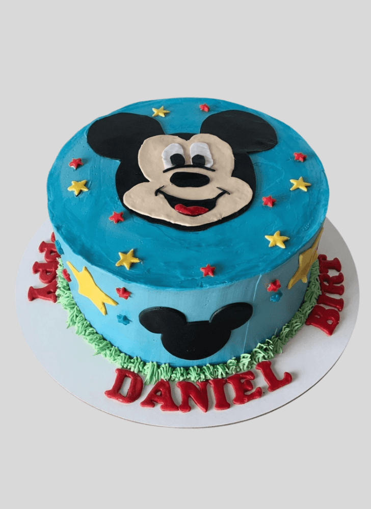 Charming Micky Mouse Cake