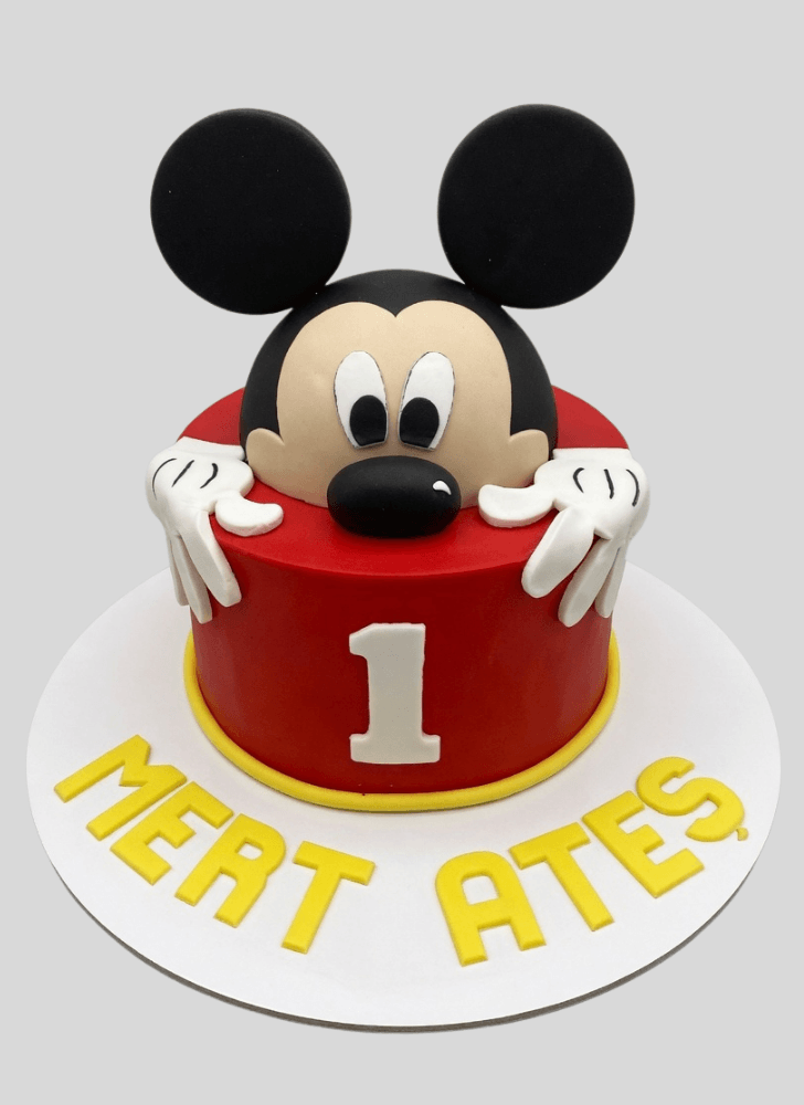 Classy Micky Mouse Cake