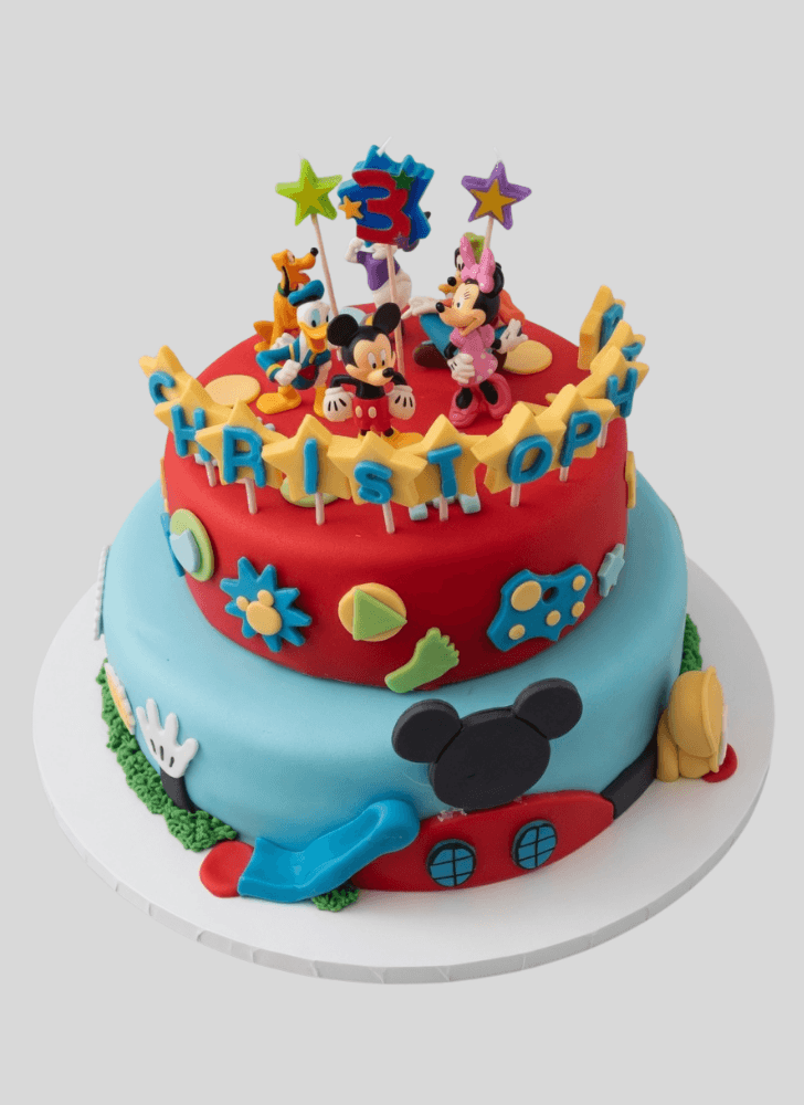 Dazzling Micky Mouse Cake