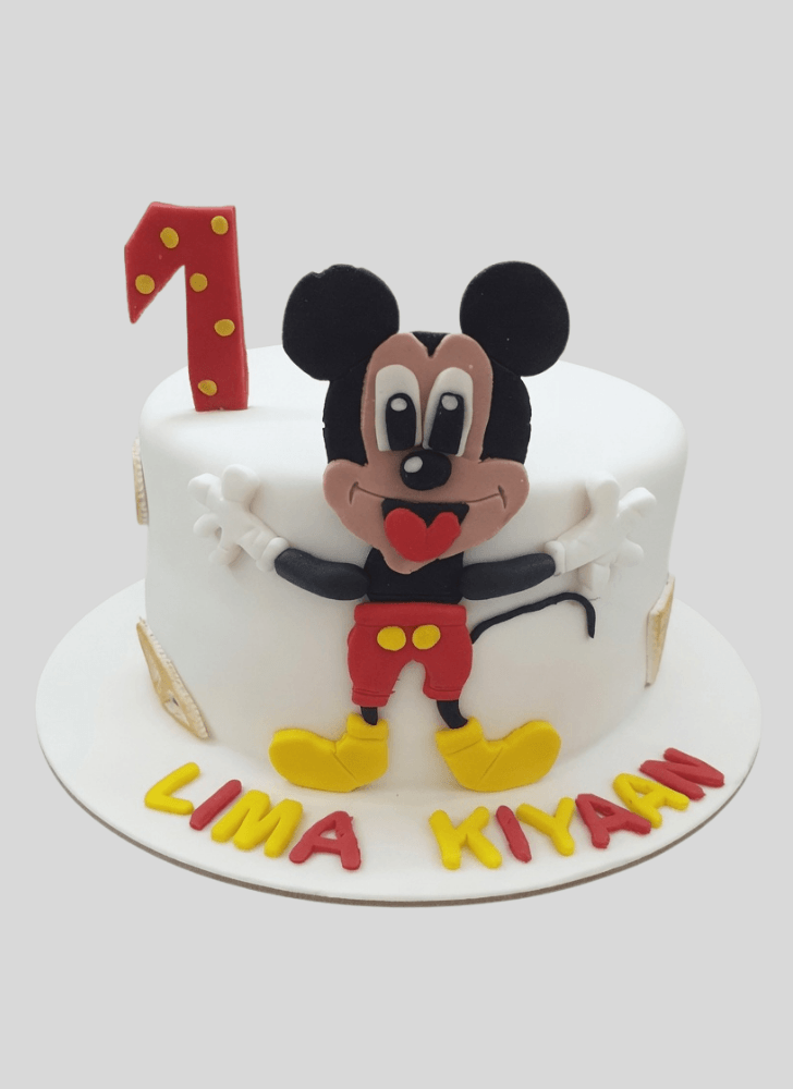 Excellent Micky Mouse Cake