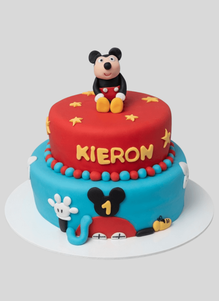 Exquisite Micky Mouse Cake