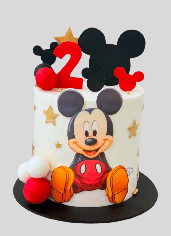Fascinating Micky Mouse Cake