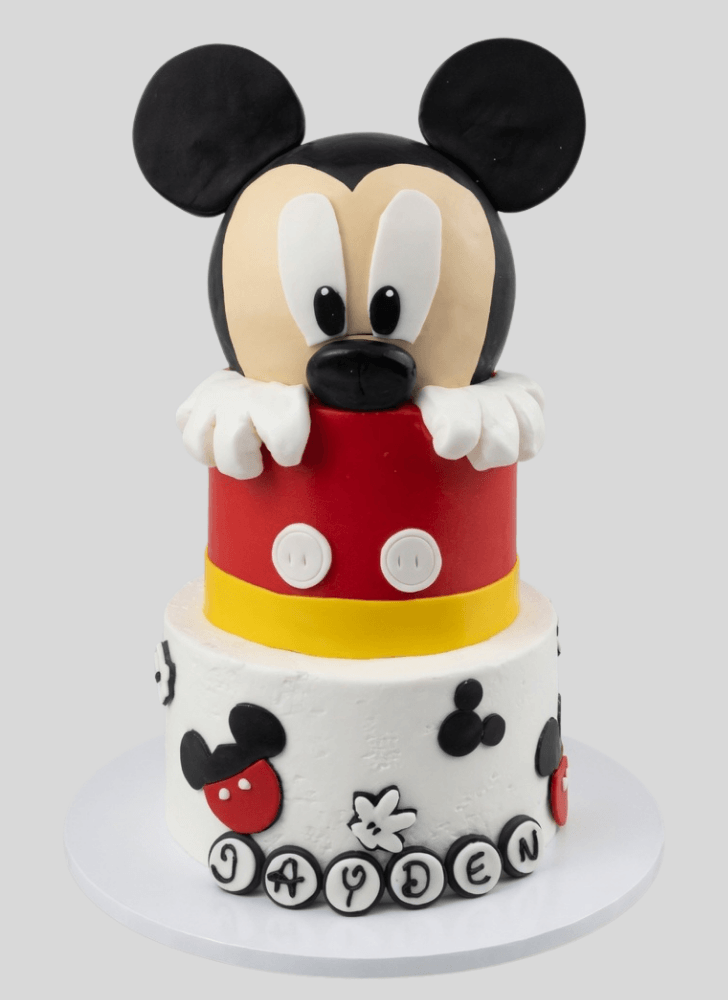 Graceful Micky Mouse Cake