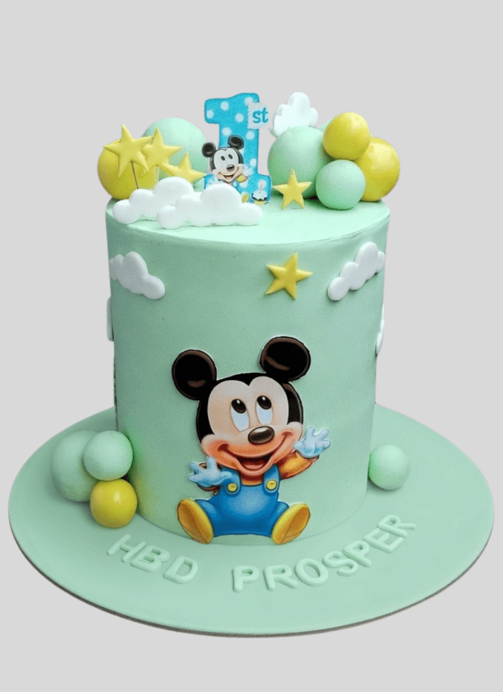 Handsome Micky Mouse Cake