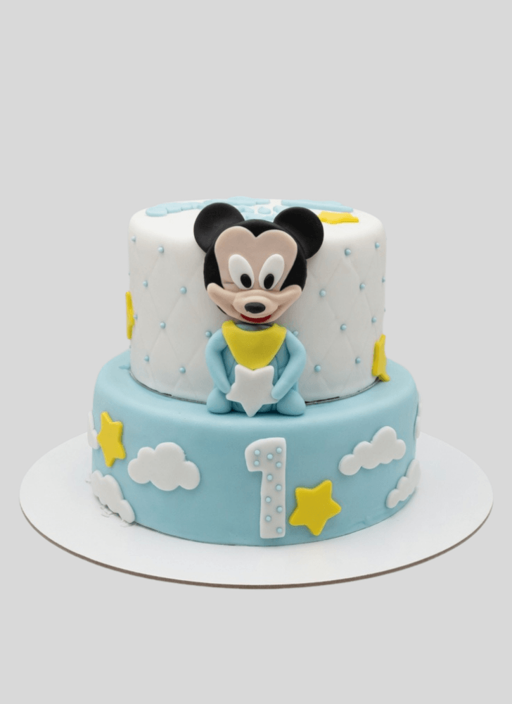 Pretty Micky Mouse Cake