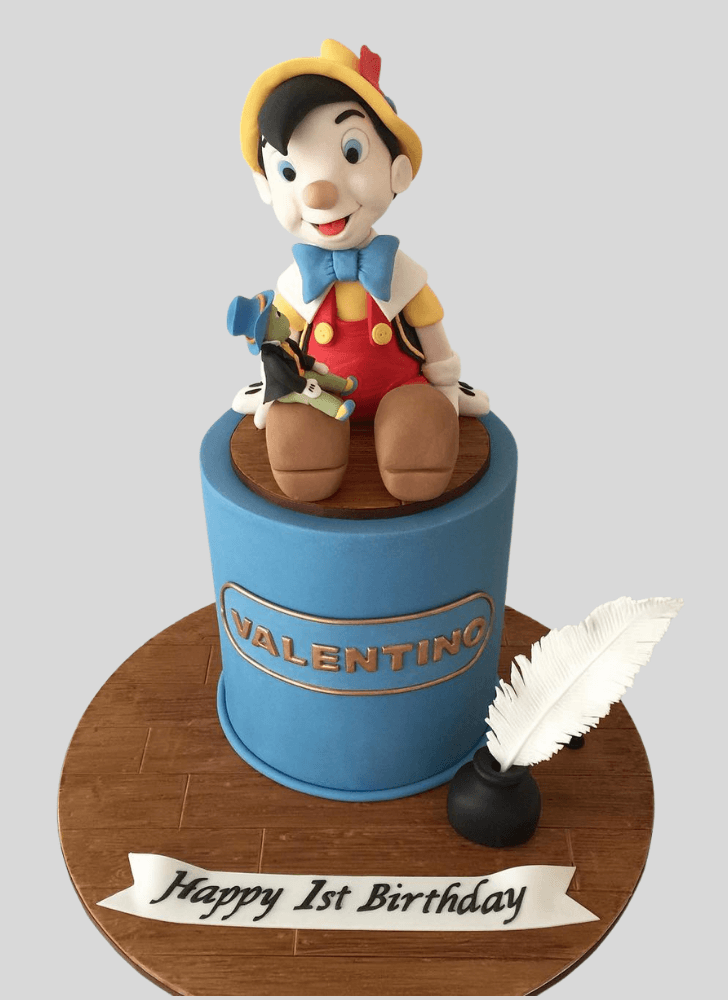 Pleasing  Pinocchio Cake