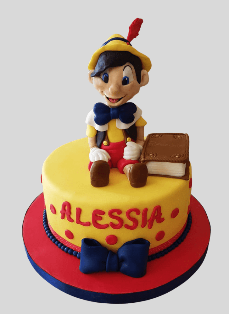 Wonderful  Pinocchio Cake Design