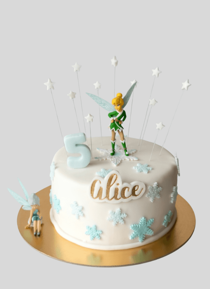 Adorable Tinker Bell Cake