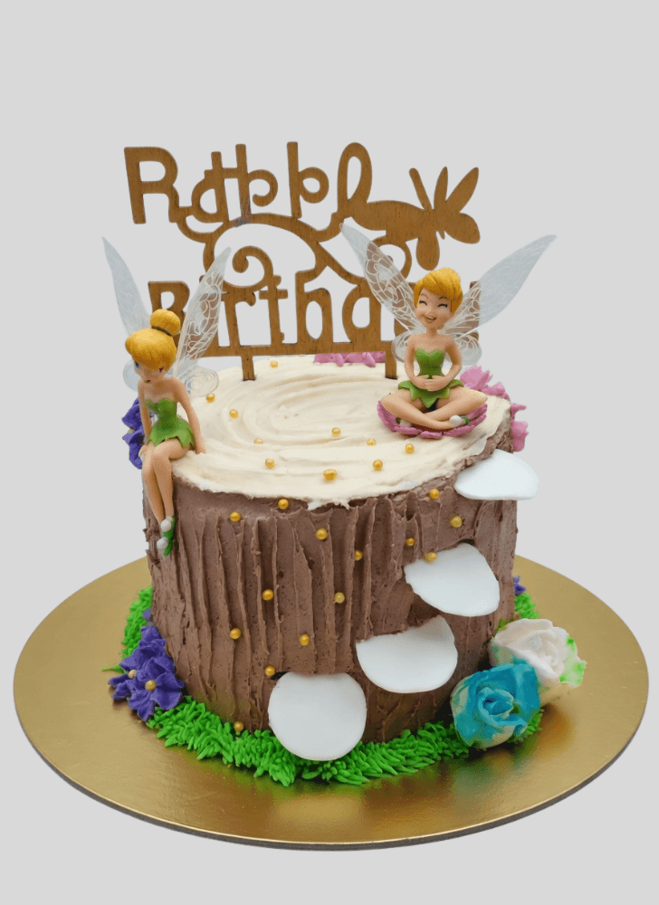 Alluring Tinker Bell Cake