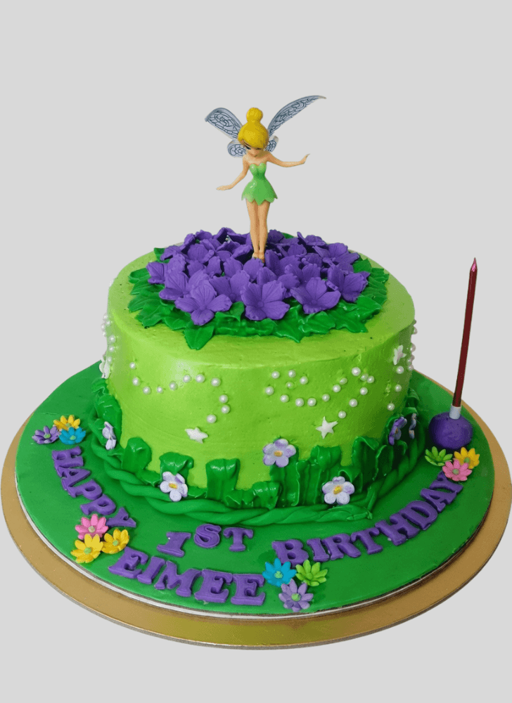 Appealing Tinker Bell Cake