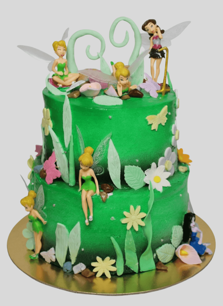 Bewitching Tinker Bell Cake