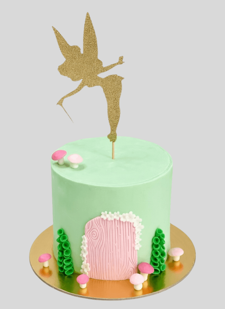 Dazzling Tinker Bell Cake