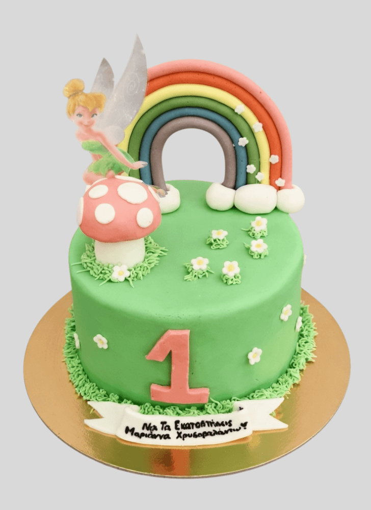 Enthralling Tinker Bell Cake
