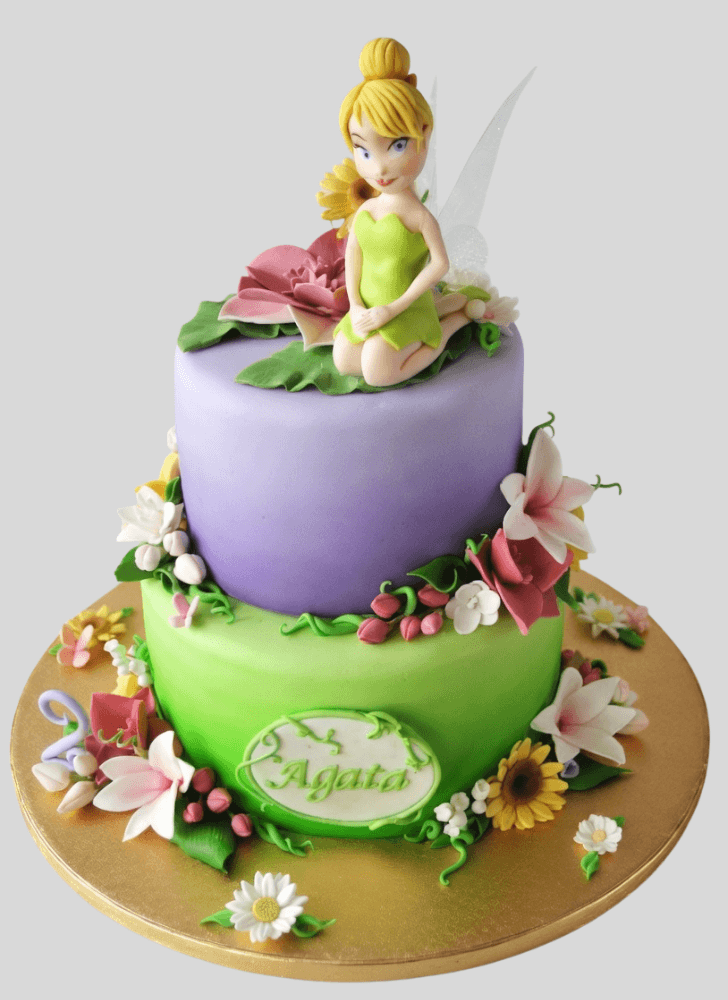 Excellent Tinker Bell Cake