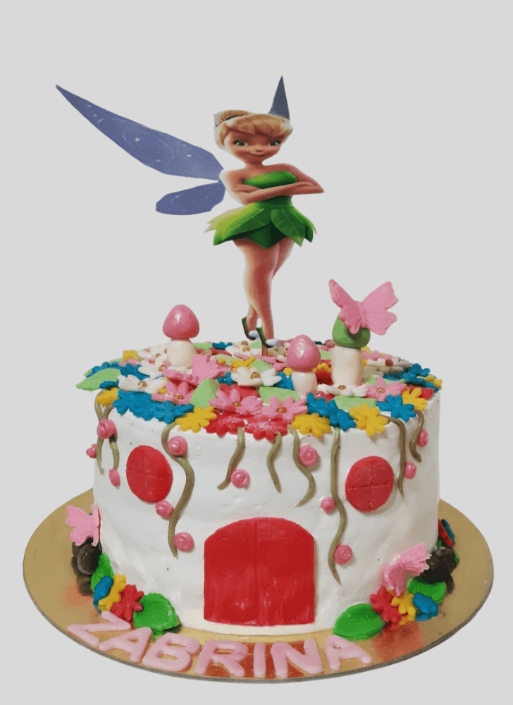 Handsome Tinker Bell Cake