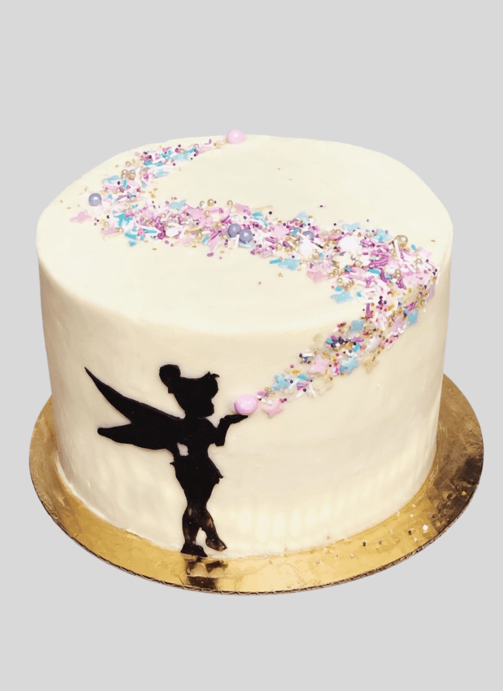 Lovely Tinker Bell Cake Design