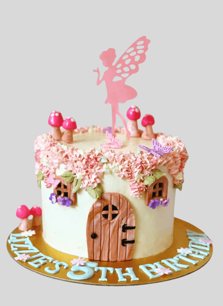 Magnetic Tinker Bell Cake