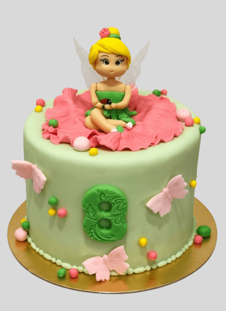 Mesmeric Tinker Bell Cake