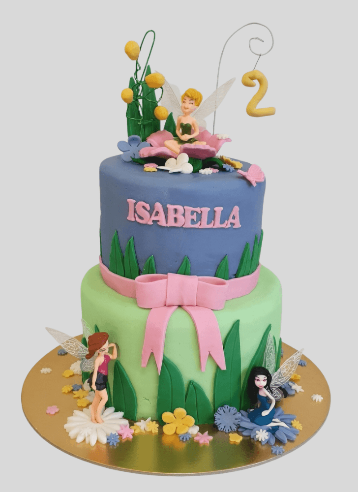 Nice Tinker Bell Cake