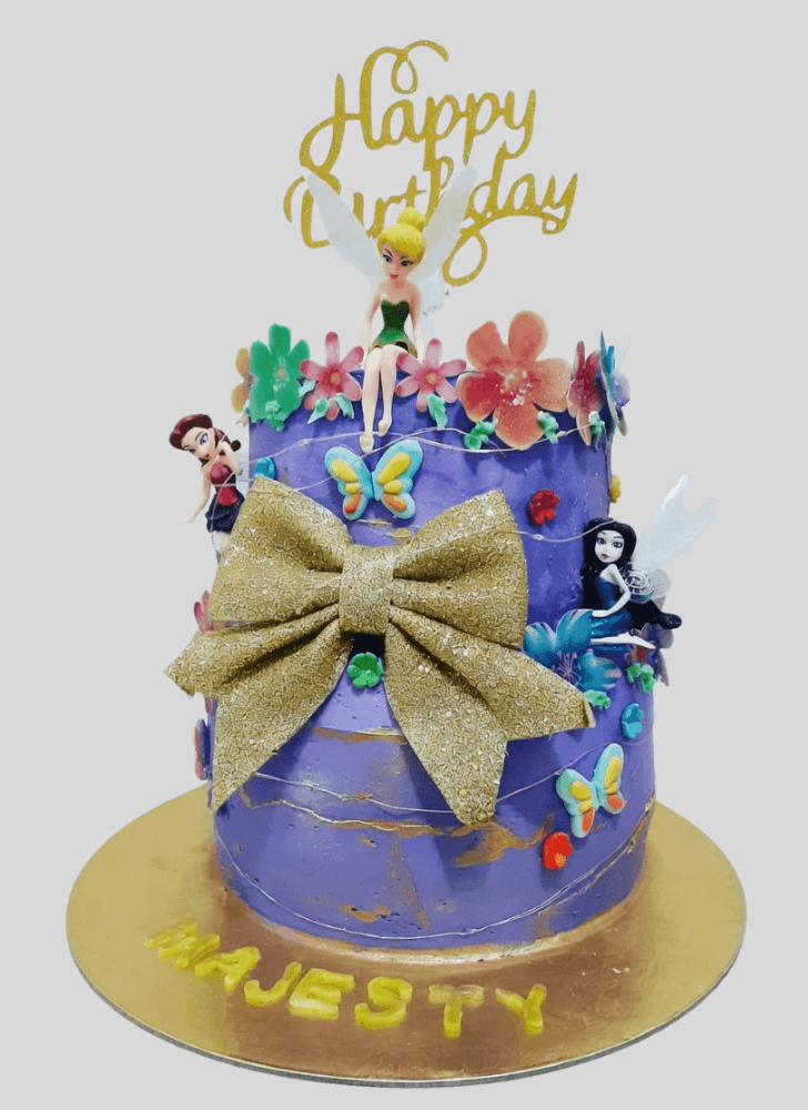 Resplendent Tinker Bell Cake
