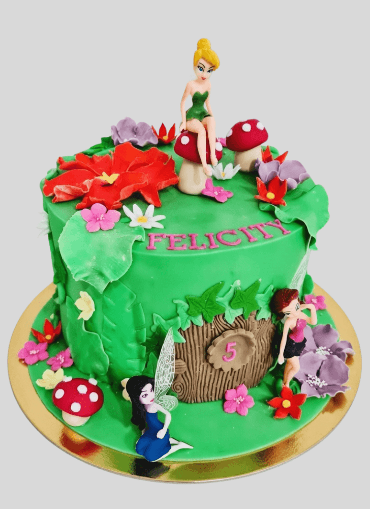Slightly Tinker Bell Cake