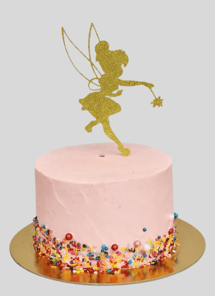 Wonderful Tinker Bell Cake Design