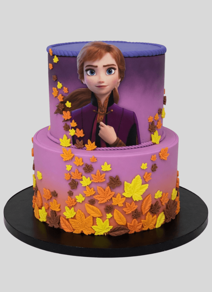 Captivating Disneys Anna Cake