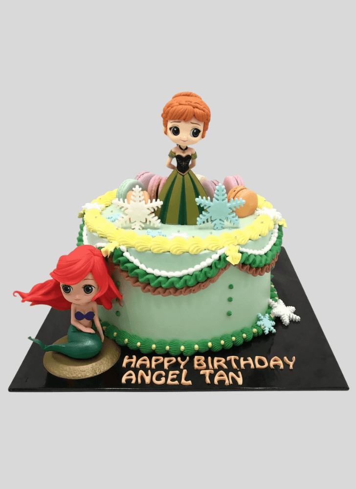 Classy Disneys Anna Cake