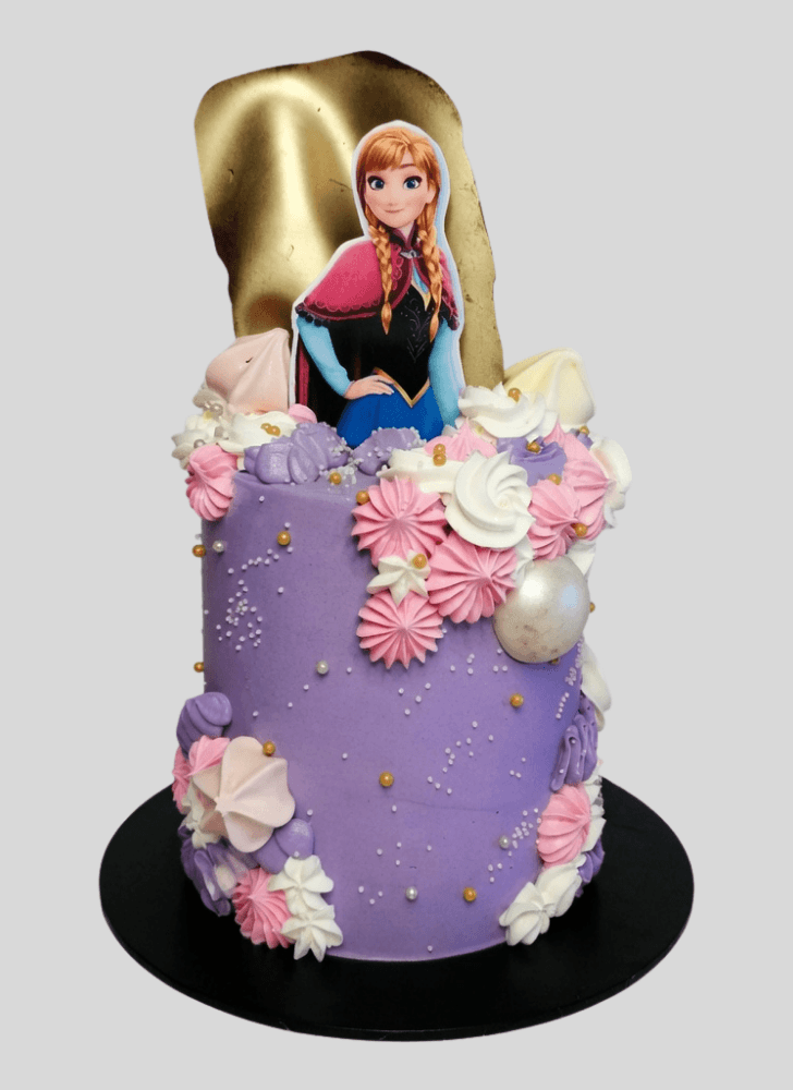 Comely Disneys Anna Cake