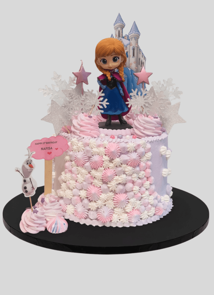 Cute Disneys Anna Cake