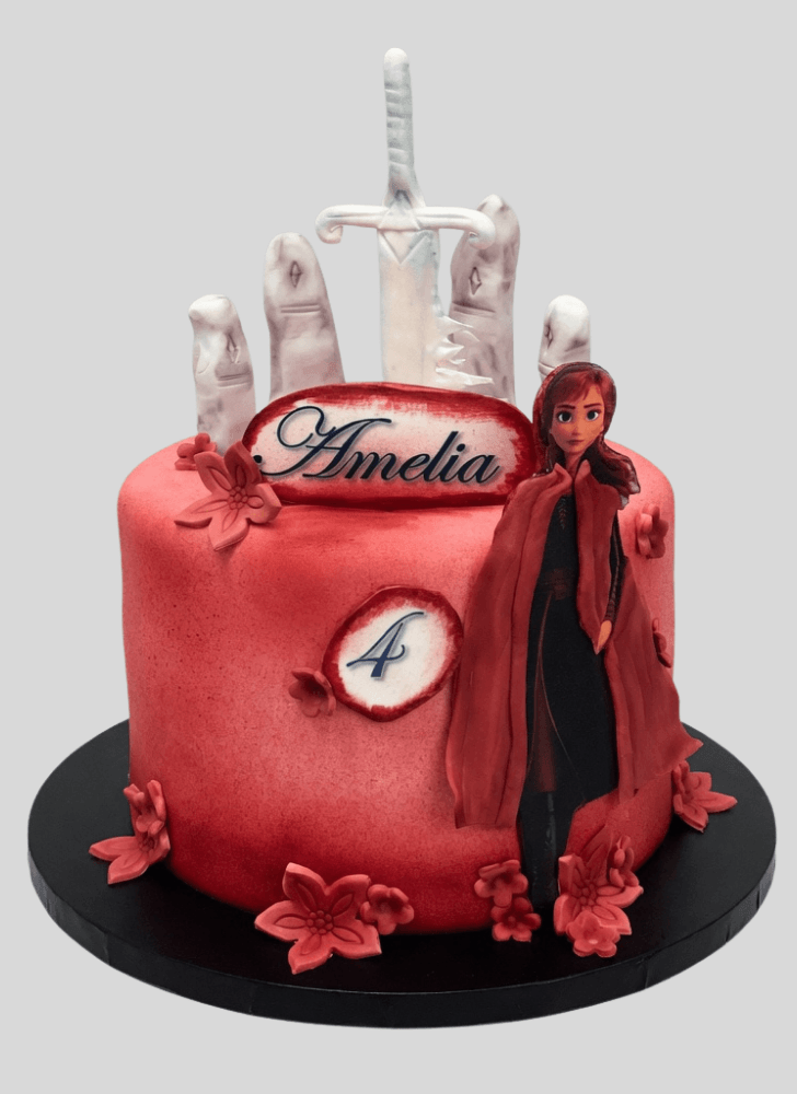 Delightful Disneys Anna Cake