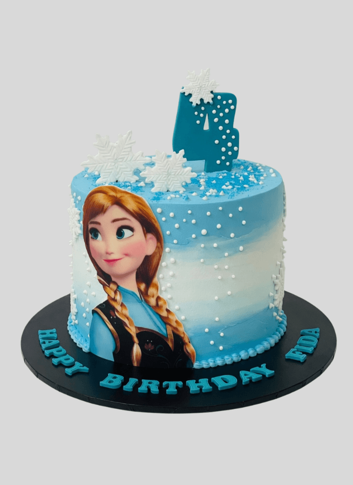 Excellent Disneys Anna Cake
