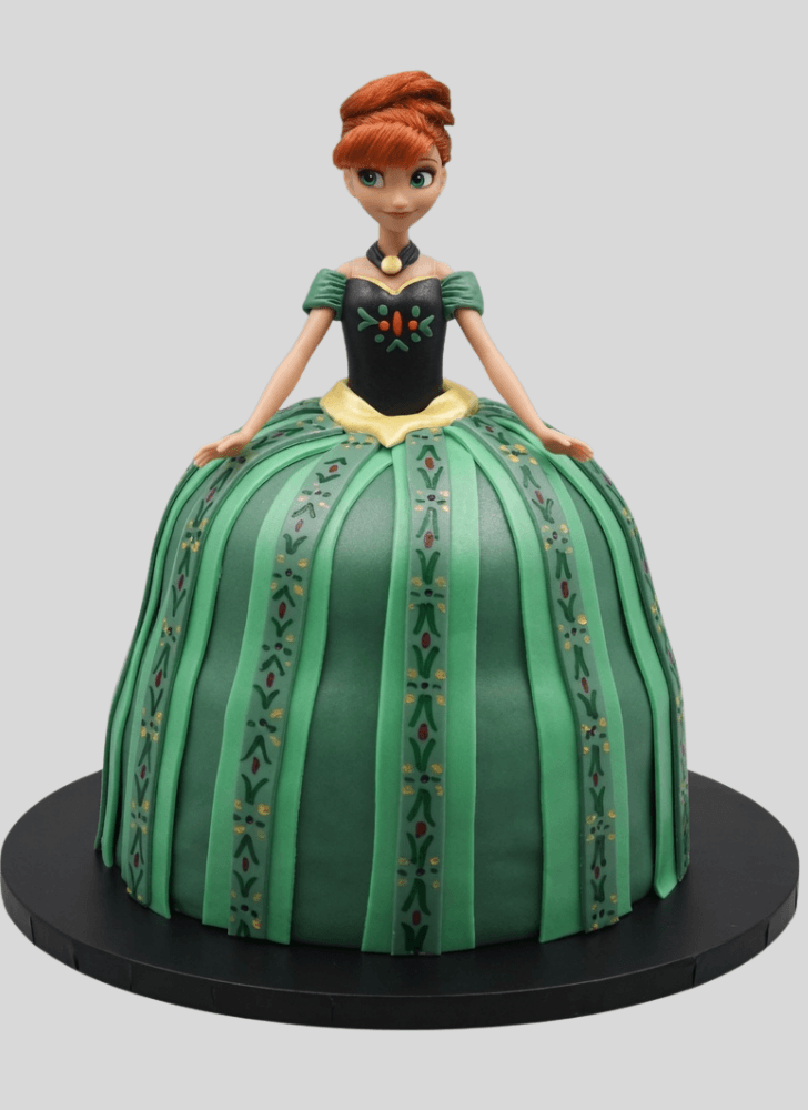 Fetching Disneys Anna Cake