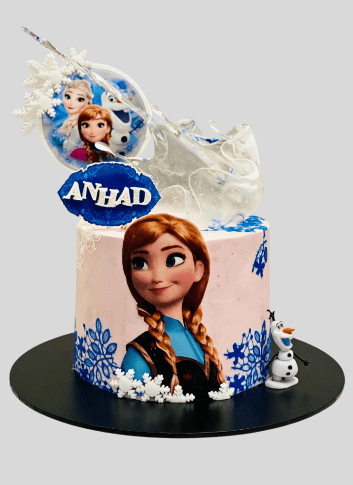 Grand Disneys Anna Cake