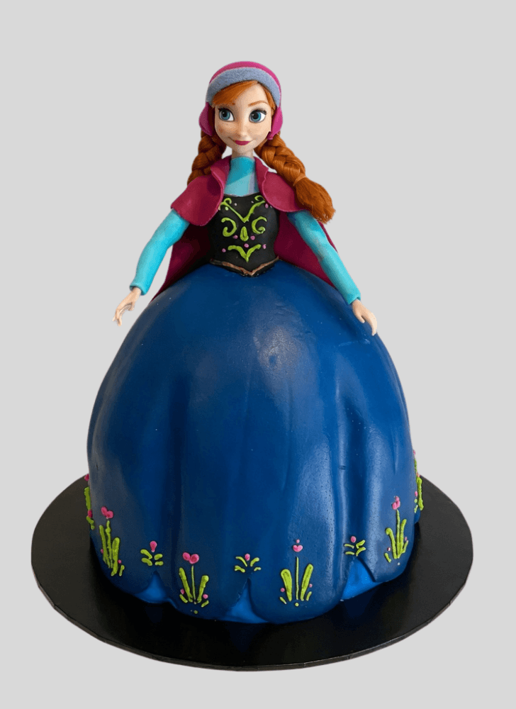Handsome Disneys Anna Cake