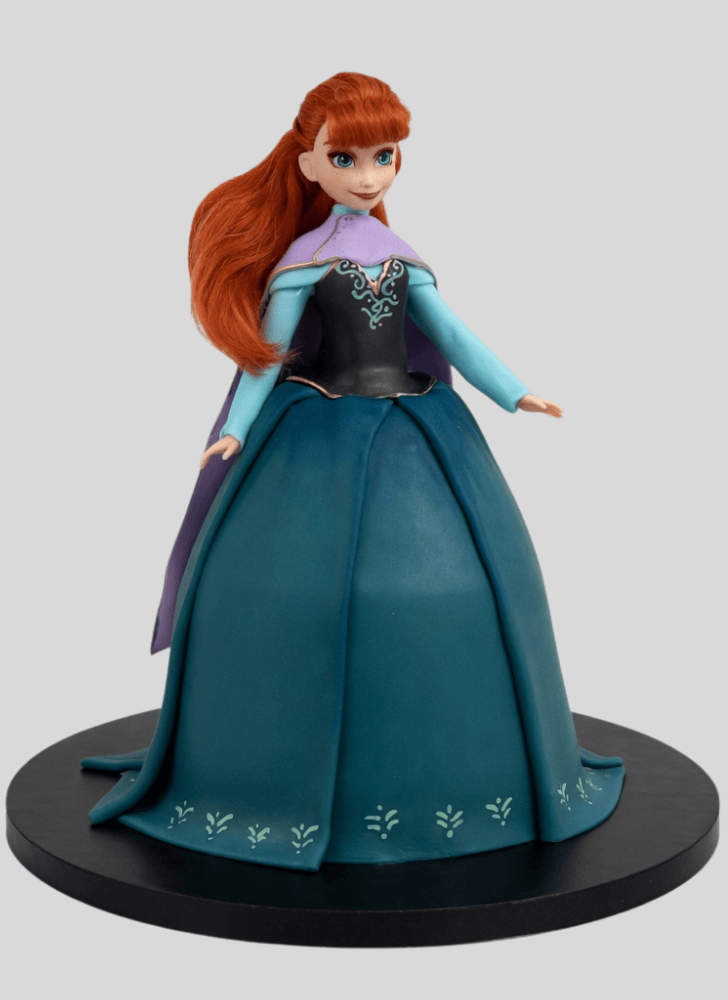 Magnificent Disneys Anna Cake