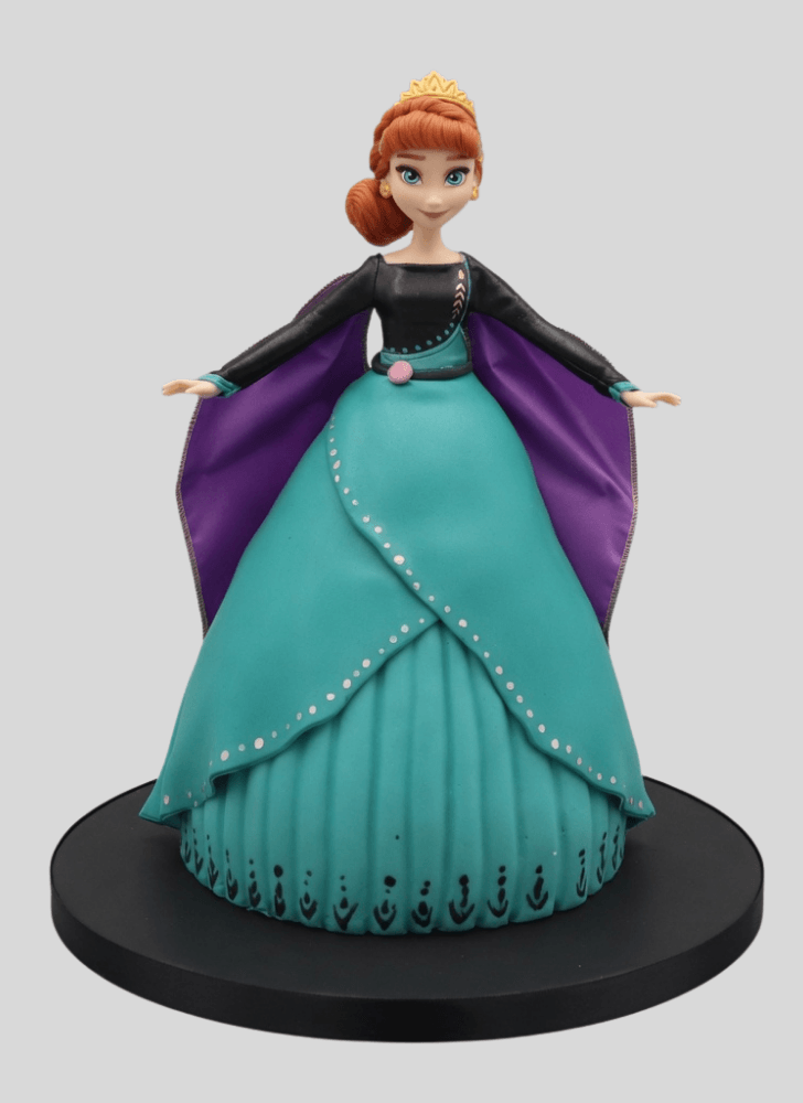 Mesmeric Disneys Anna Cake