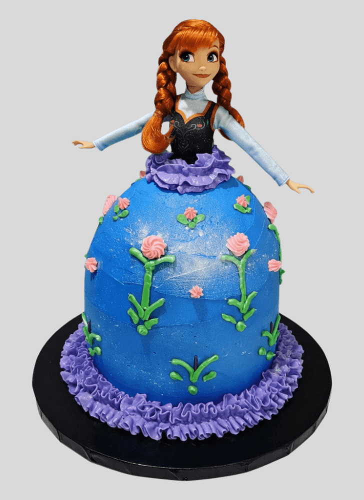 Pleasing Disneys Anna Cake