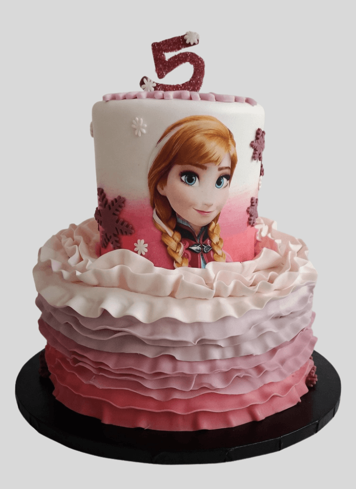 Ravishing Disneys Anna Cake